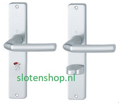 aluminium Binnendeurbeslag deurbeslagwc/toilet uitvoering