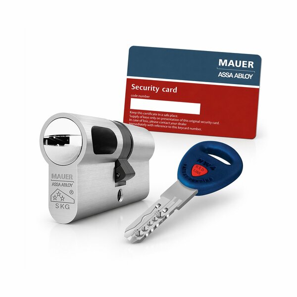 Mauer NW4 cilinder SKG3***&reg; met sleutel en security card