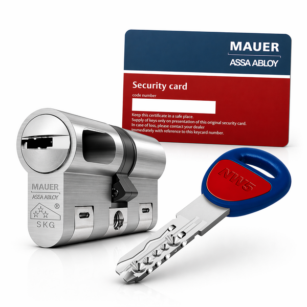 Mauer NW5 SKG***&reg; cilinder met securitycard