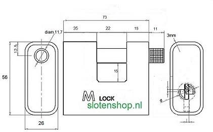 afm. pantserblokslot