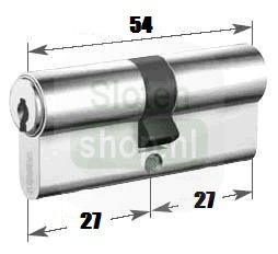 korte 27 27 cilinder