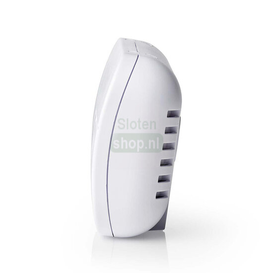 koolmonoxide detector zijkant