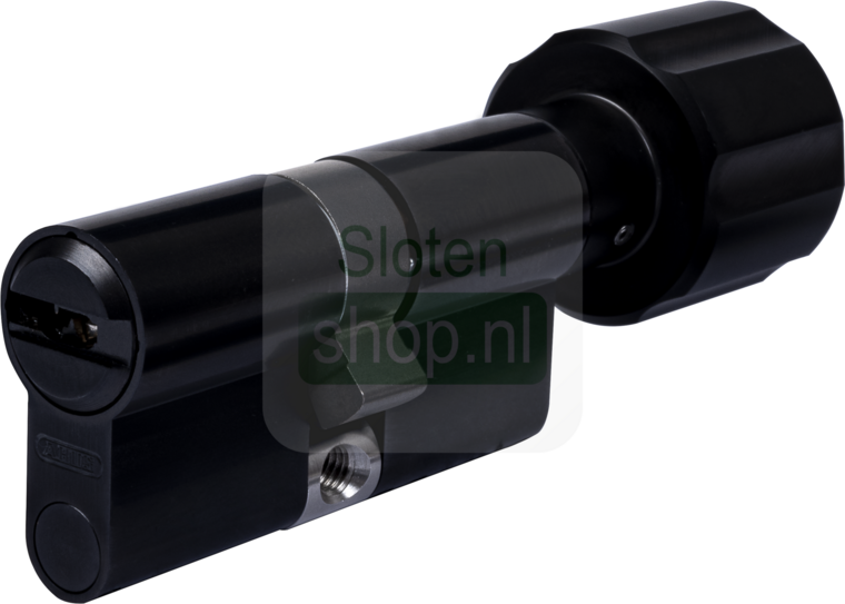 knopcilinder zwart SKG3