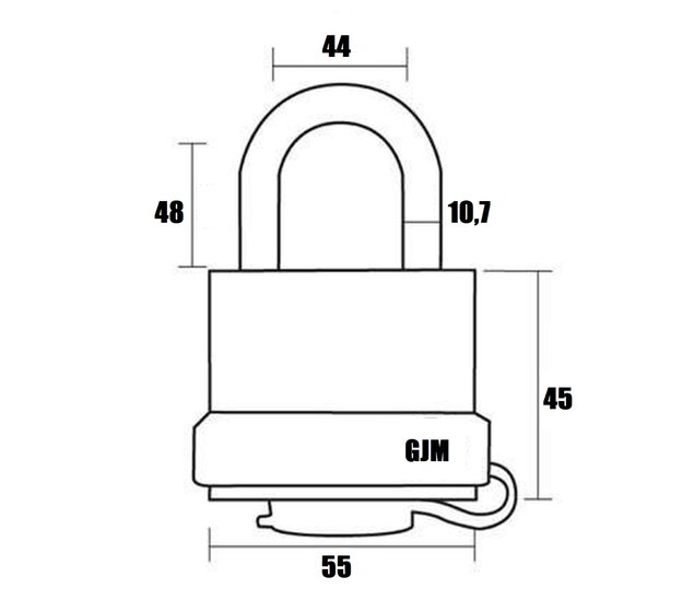 hangslot buiten