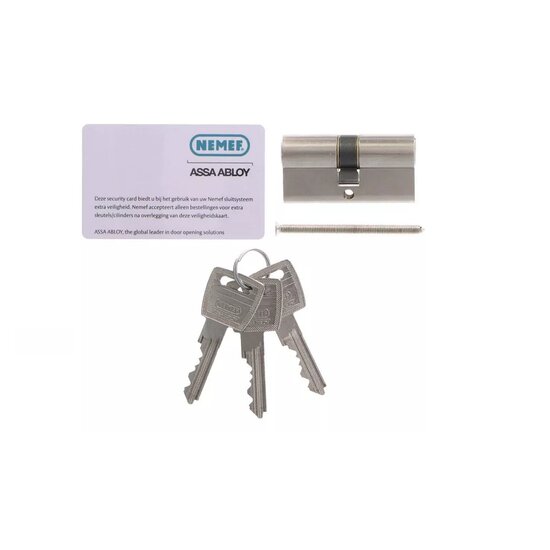 Nemef certificaat cilinder