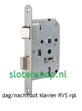 insteeksloten Mauer D+N Klavier RVS voorplaat