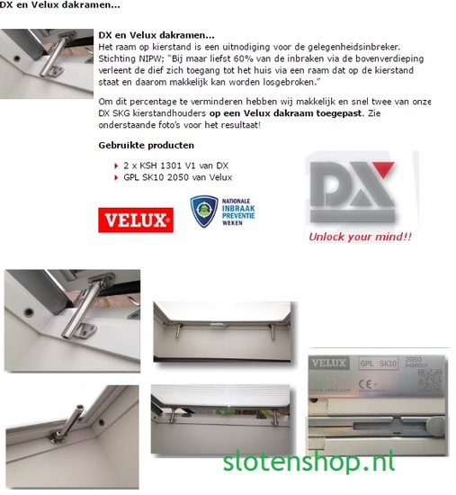 DX type 1301 buiten draaiend