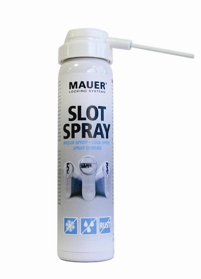 Slotspray mauer onderhoudsmiddel cilinders