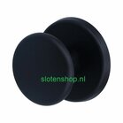 Zwarte voordeurknop aluminium