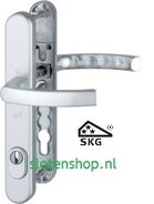 Hoppe smal veiligheidsbeslag Liège kruk/kruk SKG***® met kerntrek