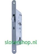 Schuifdeur toiletslot 60mm vrij/bezet Schuifdeur toiletslot 60mm vrij/bezet