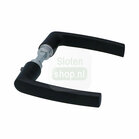 Deurkrukken zwart blokmodel Deurkrukken zwart blokmodel