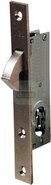 Schuifdeur smalslot Cisa 16mm met haakschoot en ovaalcilinder Schuifdeur smalslot Cisa 16mm met haakschoot en ovaalcilinder