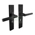 Veiligheidsbeslag mat zwart kruk/kruk SKG***® met kerntrek Intersteel