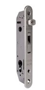 RVS smal poortslot PC92-20mm met zwenkhaakschoot en ronde dagschoot RVS smal poortslot PC92-20mm met zwenkhaakschoot en ronde dagschoot