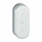 Hoppe raamboom greep-gat afdekrozet F1, zwart of Wit