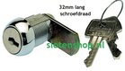 Postkastslot 19mm verlengd